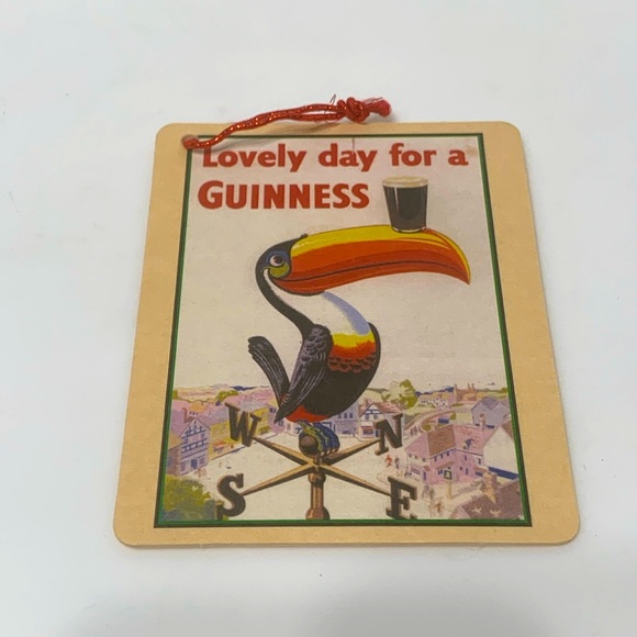 GUINNESS coaster ornaments #2 - Picture 4 of 8